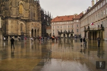 Prága, vár udvar
